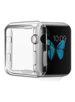 Generic Tpu Soft Watch Case Cover For Apple Watch Iwatch Series 4  44Mm Ultra Slim Protector Silicon Case Transparent clear  - Image 1