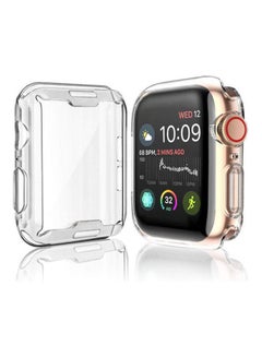 Generic Apple Watch Series 4 Screen Protector 44mm 2018 New iWatch Overall Protective Case TPU HD Ultra-Thin Cover  - Image 1