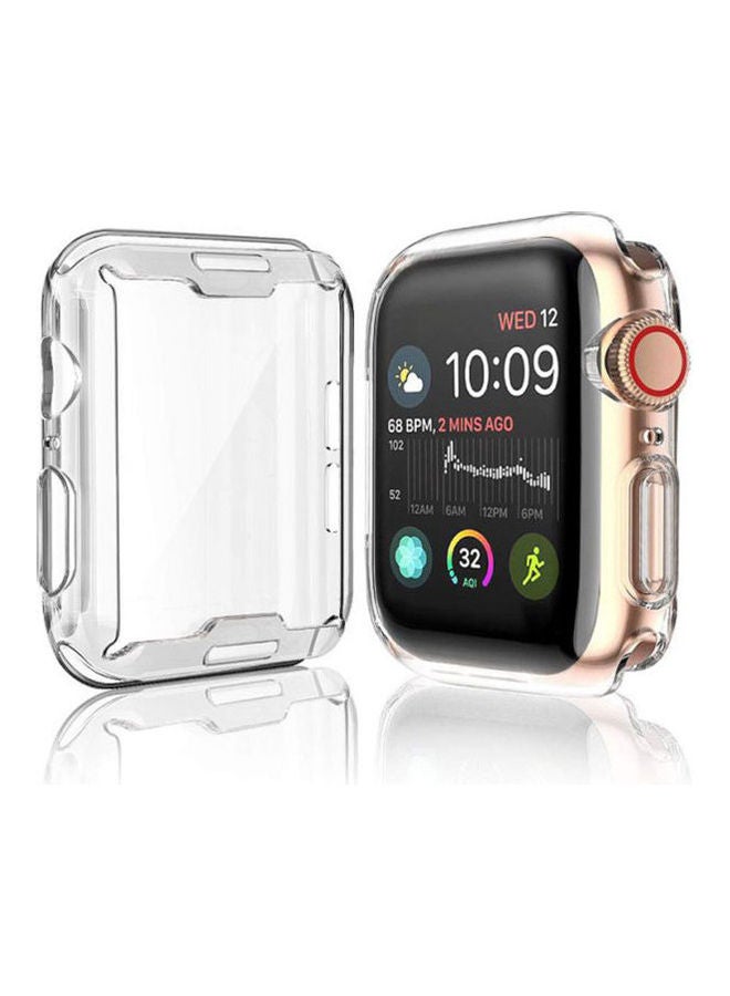 Apple Watch Series 4 Screen Protector 44mm 2018 New iWatch Overall Protective Case TPU HD Ultra-Thin Cover - Image 1
