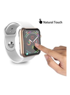 Generic Apple Watch Series 4 Screen Protector 44mm 2018 New iWatch Overall Protective Case TPU HD Ultra-Thin Cover  - Image 2