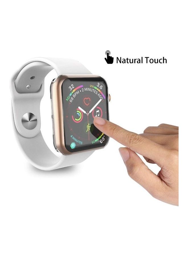 Apple Watch Series 4 Screen Protector 44mm 2018 New iWatch Overall Protective Case TPU HD Ultra-Thin Cover - Image 2