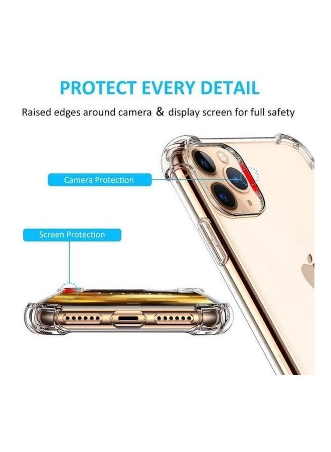 King Kong Anti Shock Cover Case For Apple Iphone 11 Pro 5.8 Inch Clear/Silver - Image 2