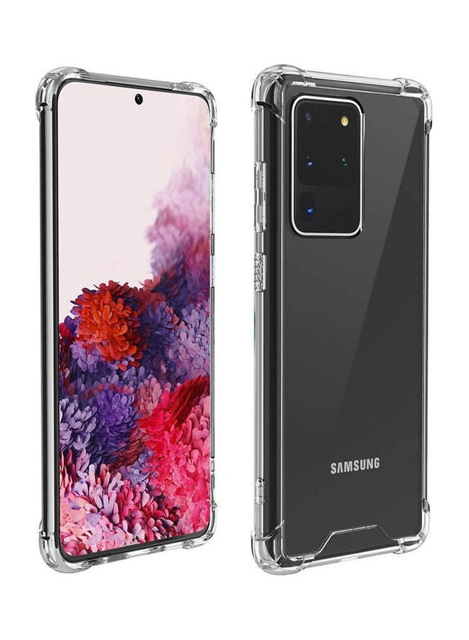 Generic - Back Silicone Cover Defender From Curve And Camera For Samsung Galaxy S20 Ultra Multicolour - Image 1