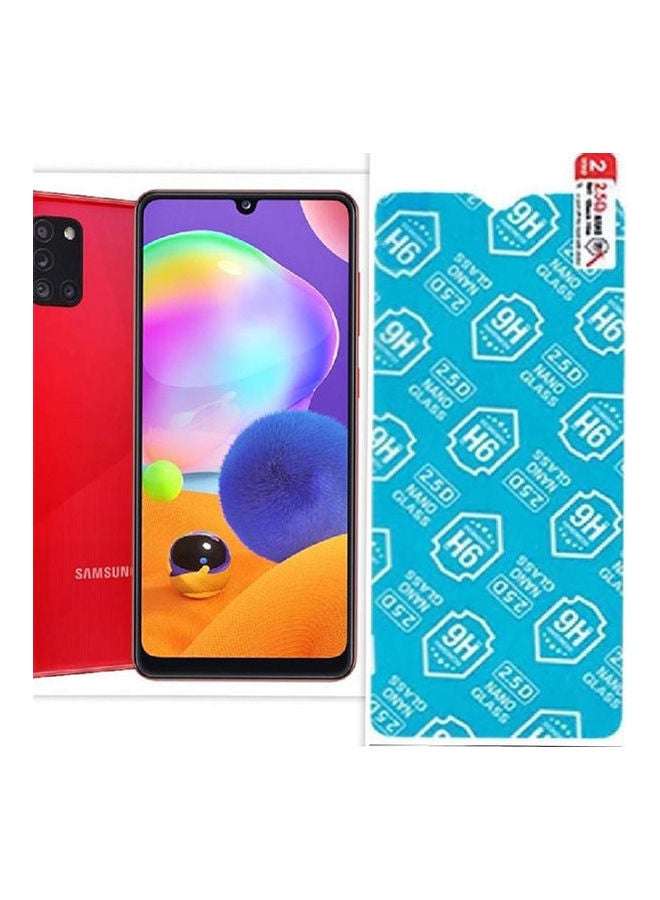 China Screen Nano Tempered Glass Screen Protector For Galaxy A31 Clear - Image 1