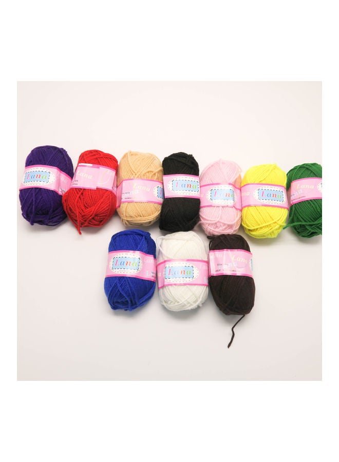Craftbox Acrylic Wool Yarn Multicolour - Image 2