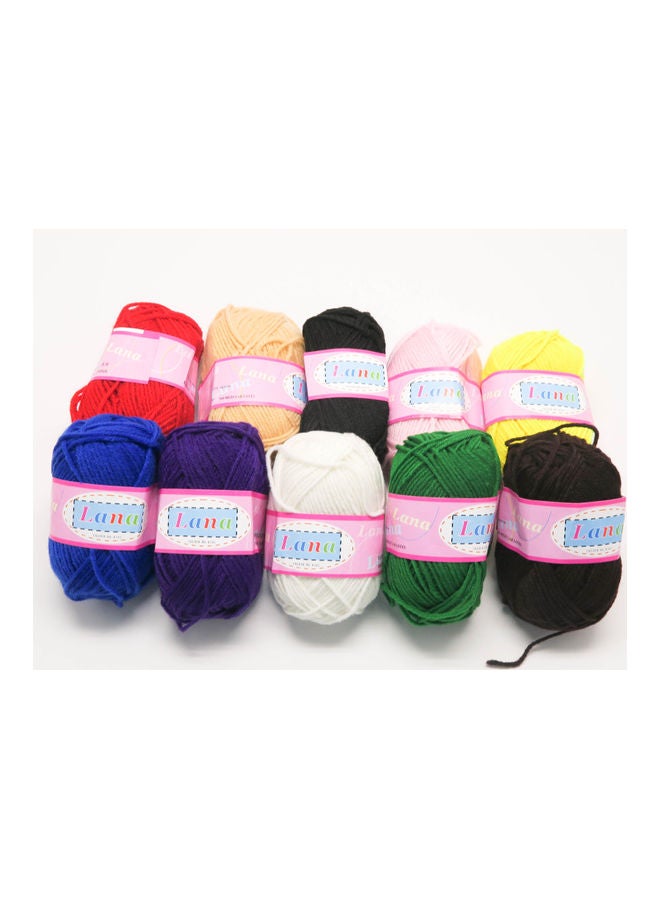 Craftbox Acrylic Wool Yarn Multicolour - Image 1