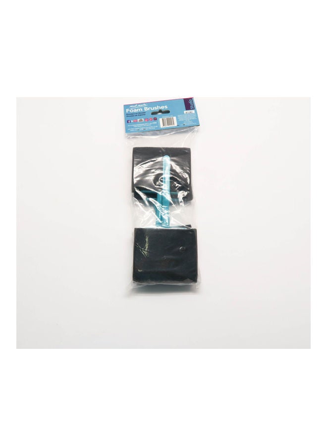 Craftbox 4-Piece Foam Hobby Brush Multicolour - Image 2