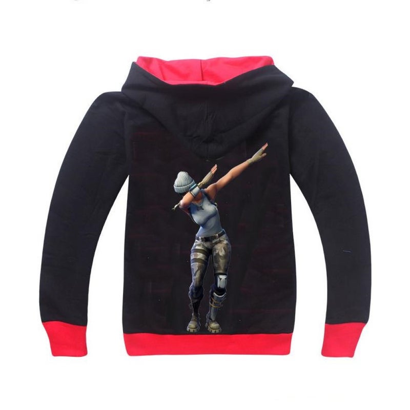 2 Piece Hoodie and Pant Set Black  - Image 3