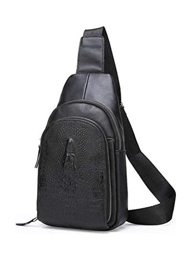 One Shoulder Backpack Black  - Image 1