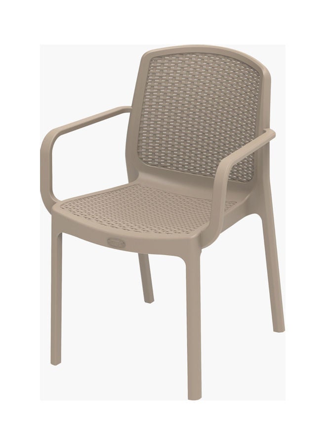 Home Box Briston Rattan Armchair Beige 82 x 55 x 57cm - Image 2