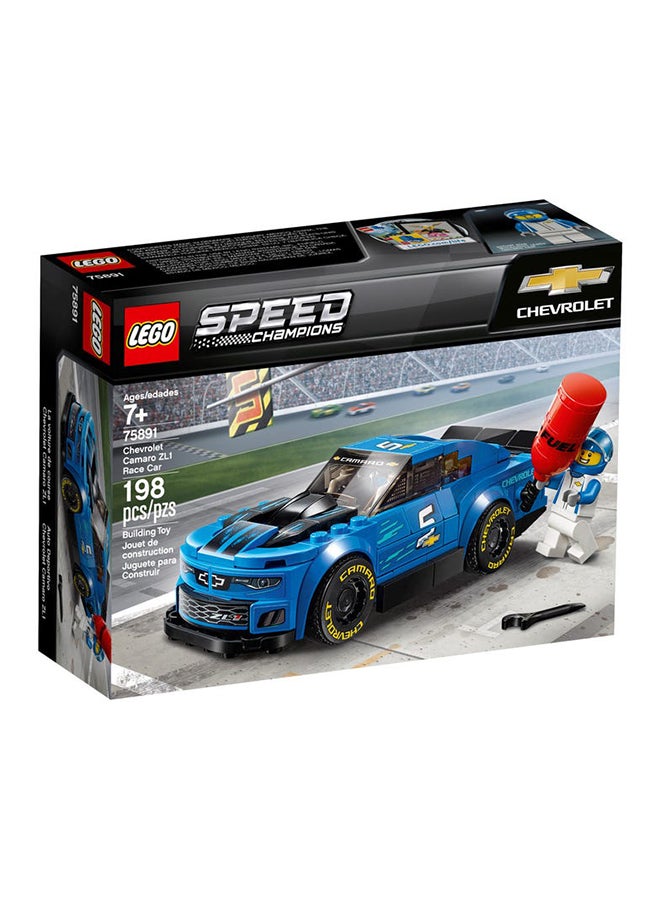 LEGO 75891 198-Piece Chevrolet Camaro ZL1 Race Car Building Set 75891 7+ Years  - Image 5
