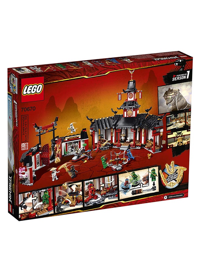 LEGO - 70670 70670 1070-Piece Ninjago Monastery Of Spinjitzu Durable Building Block Set Toy 9+ Years - Image 1