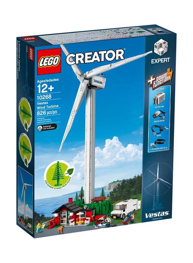 LEGO 10268 826-Piece Creator Expert Vestas Wind Turbine Building Set 10268 826 12+ Years  - Image 5