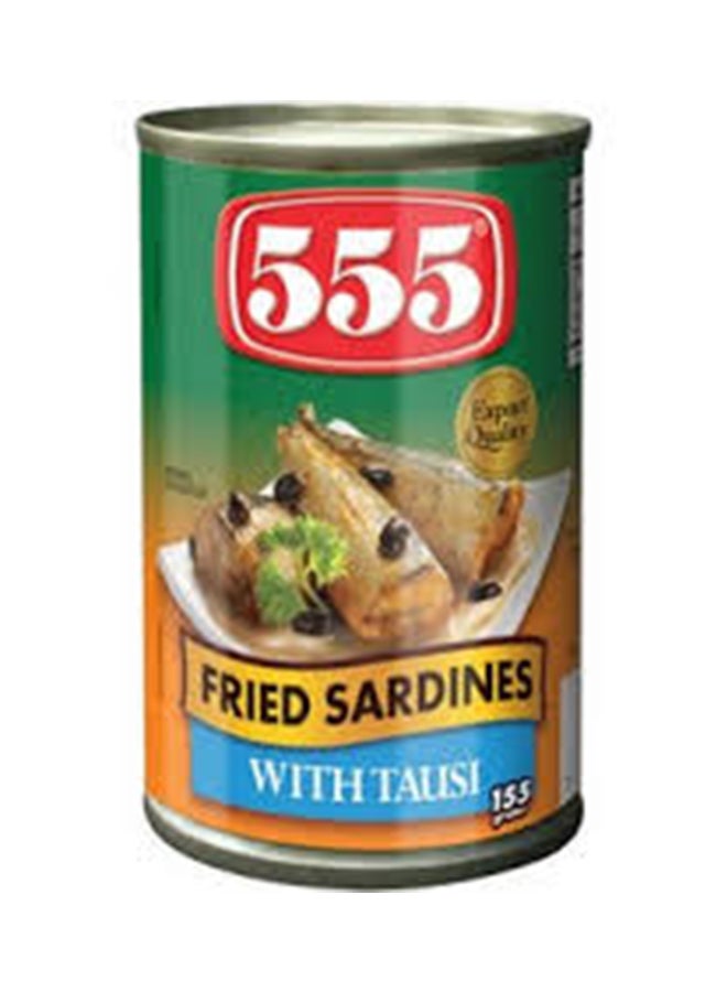 555 Fried Sardines With Tausi 155grams - Image 1