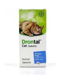 Drontal Cat Worming Tablets Multicolour 1 TBS
