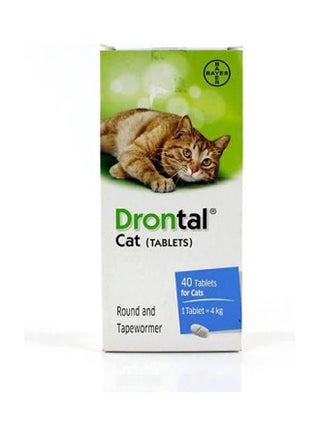 Drontal Cat Worming Tablets Multicolour 1 TBS - v1613642979/N44588087A_1
