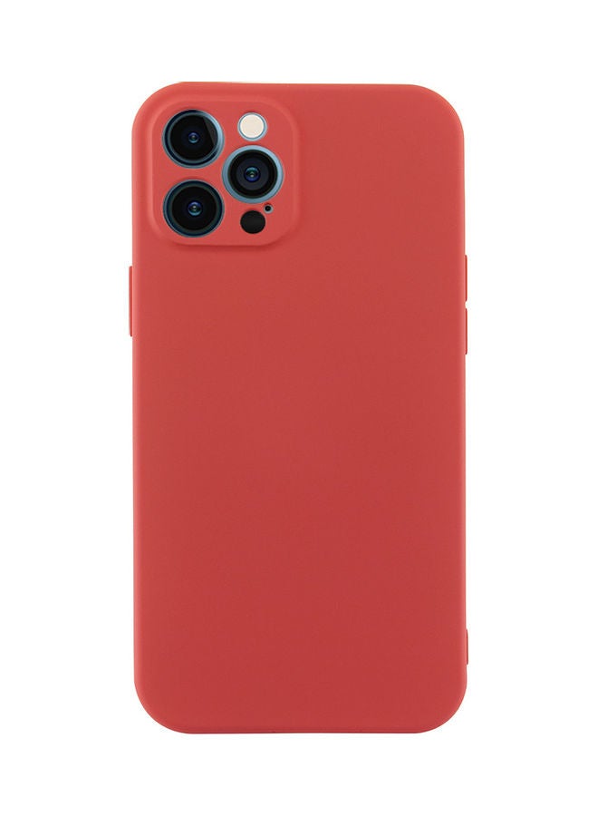 إينيكس غطاء حماية لهاتف آيفون 12 برو أحمر غير لامع - Image 1