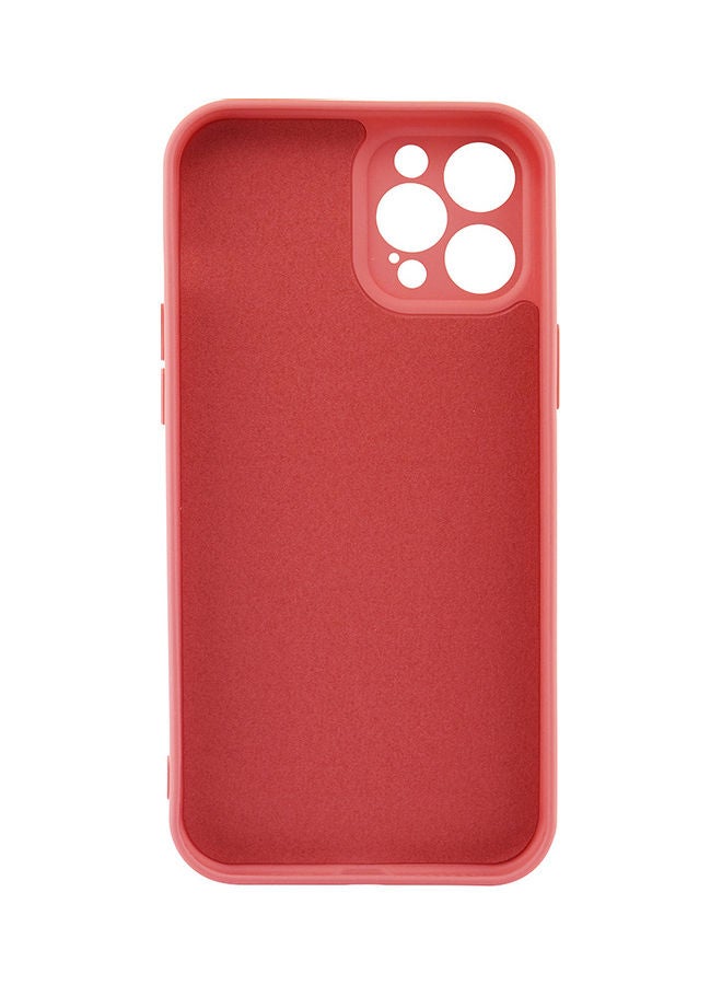 إينيكس غطاء حماية لهاتف آيفون 12 برو أحمر غير لامع - Image 3