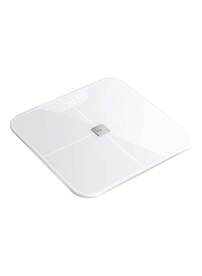 ميزان رقمي نيكسوس BMI أبيض 12.05x12.05x1.05بوصة - Image 2
