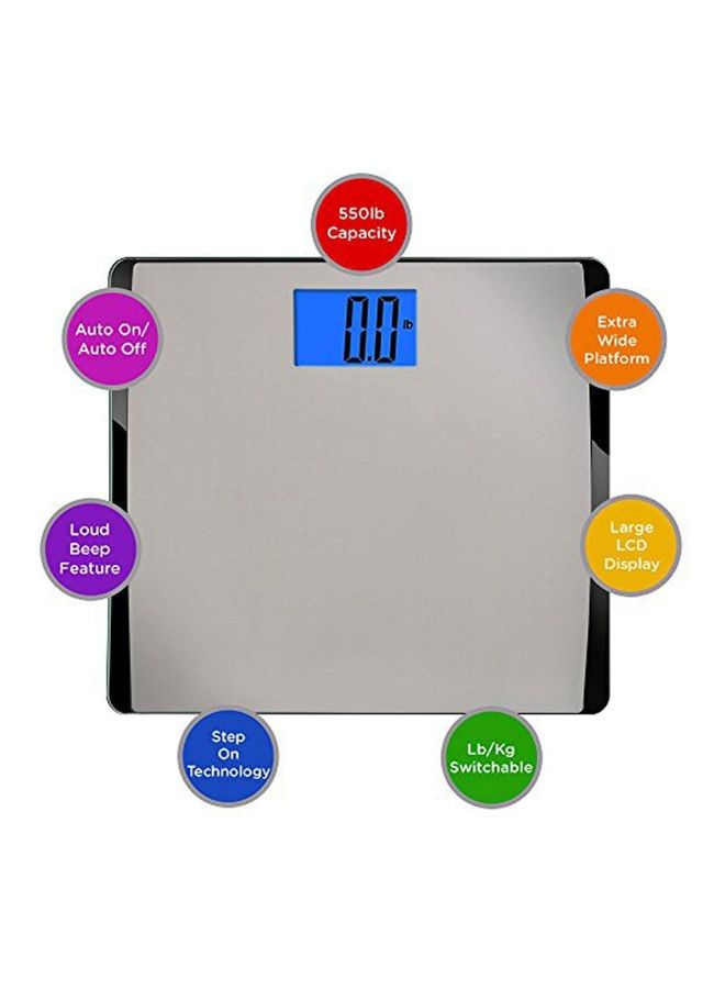 EatSmart - Precision Digital Scale Grey 1.75x16.38x13.75inch - Image 1