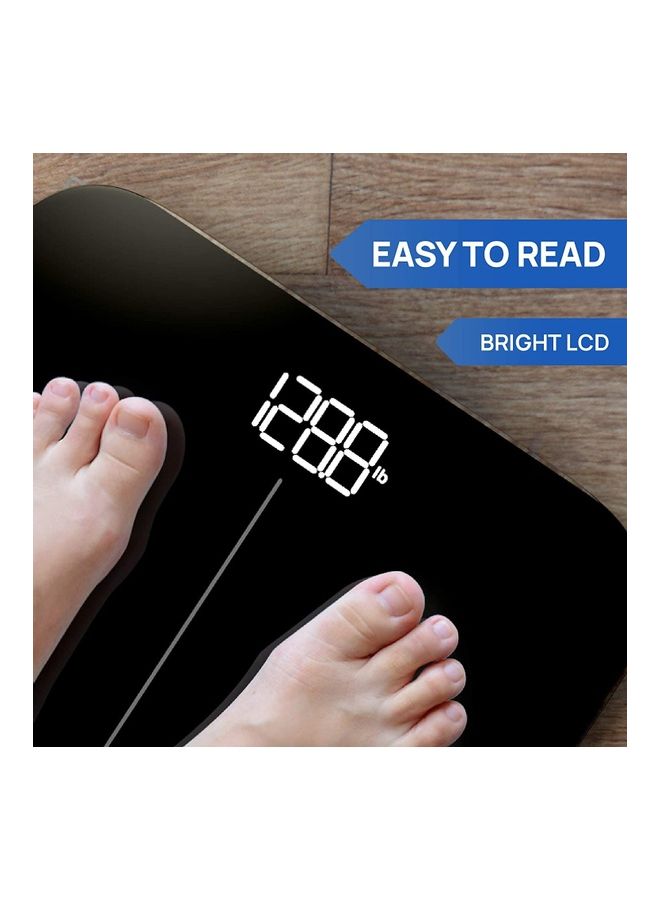 INEVIFIT Premium Digital Scale Black 11x11x1inch  - Image 2