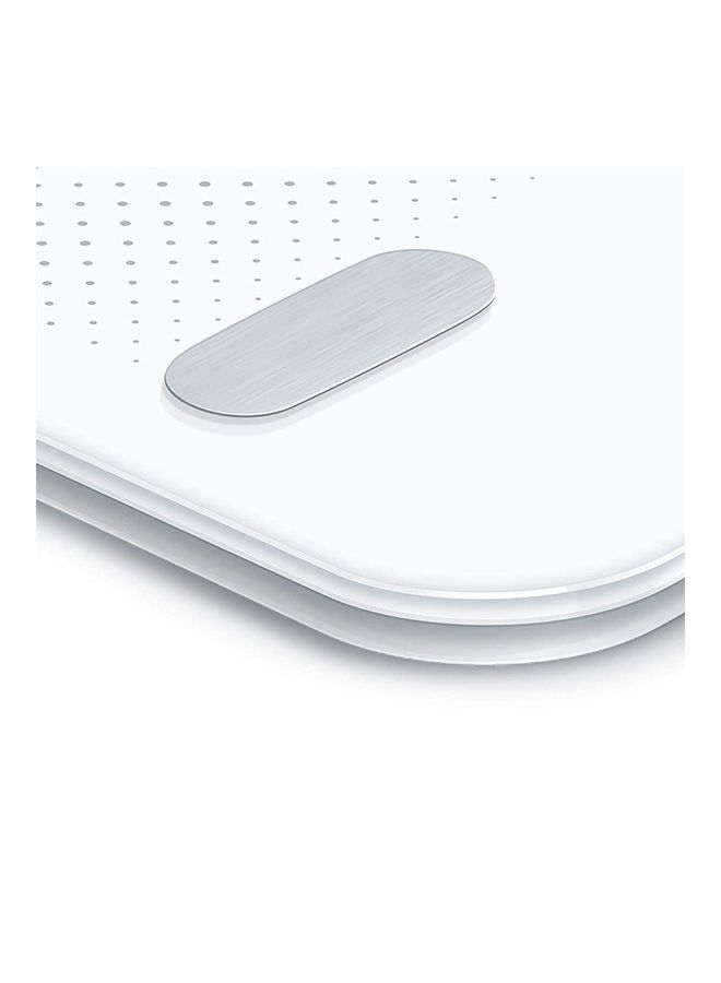 YUNMAI Bluetooth Smart Weighing Scale White 11.81x11.81x0.79inch  - Image 4