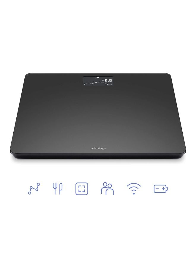 Bluetooth Smart Weighing Scale Grey 12.87x12.87x0.91inch