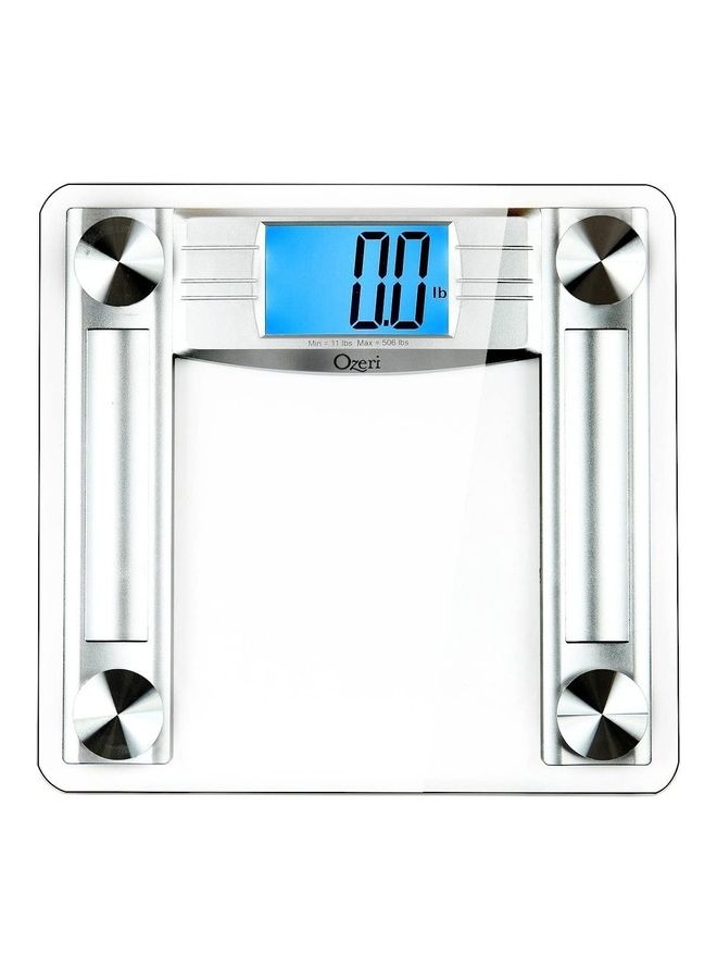 Ozeri ProMax Digital Weighing Scale Clear 12.75x1.5x12.25inch  - Image 1