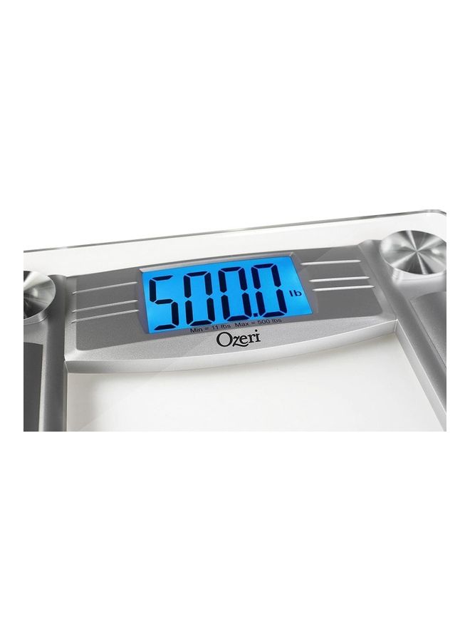 Ozeri ProMax Digital Weighing Scale Clear 12.75x1.5x12.25inch  - Image 2