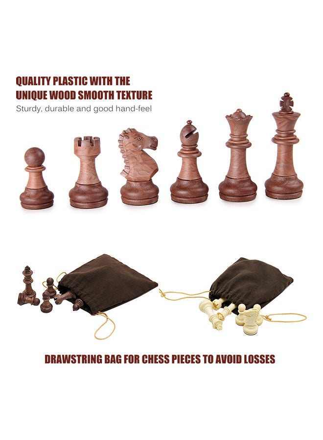 Generic - Magnetic Chessboard Set With Storage Bag - Image 1