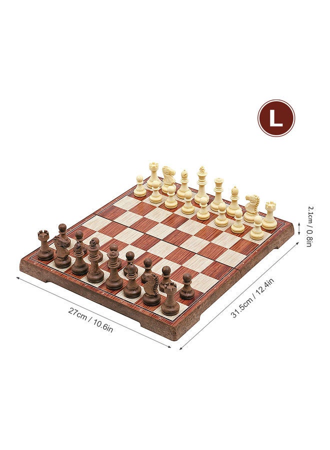 Generic - Magnetic Chessboard Set With Storage Bag - Image 1