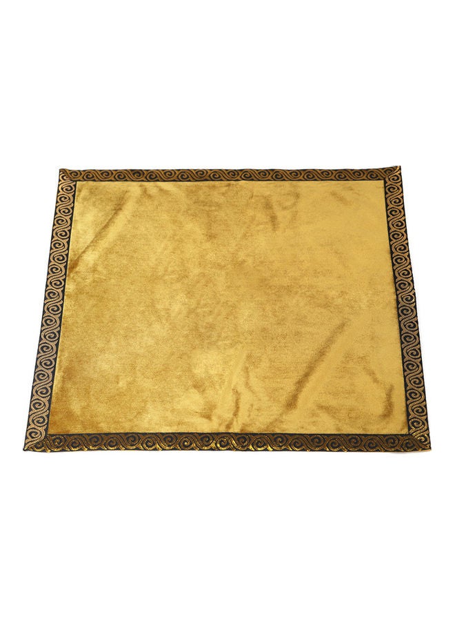 مفرش طاولة مخملي مع حقيبة تاروت 18x1x12سم - Image 2