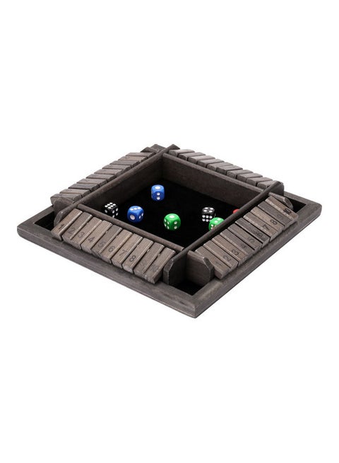 Four Side Flop Game Number Game Toys 24.5x6x24.5cm