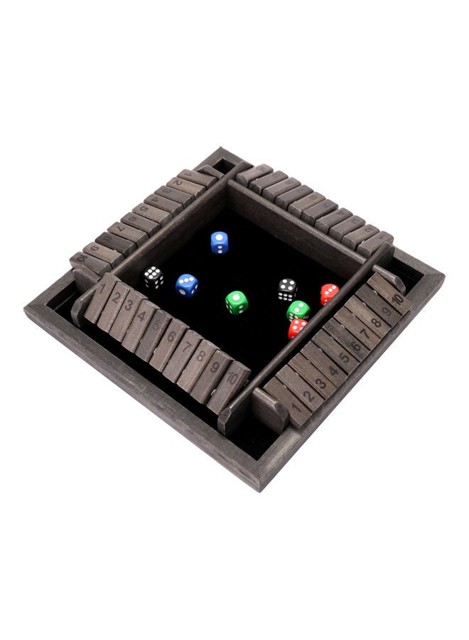 Four Side Flop Game Number Game Toys 24.5x6x24.5cm