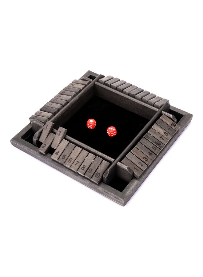 Four Side Flop Game Number Game Toys 24.5x6x24.5cm