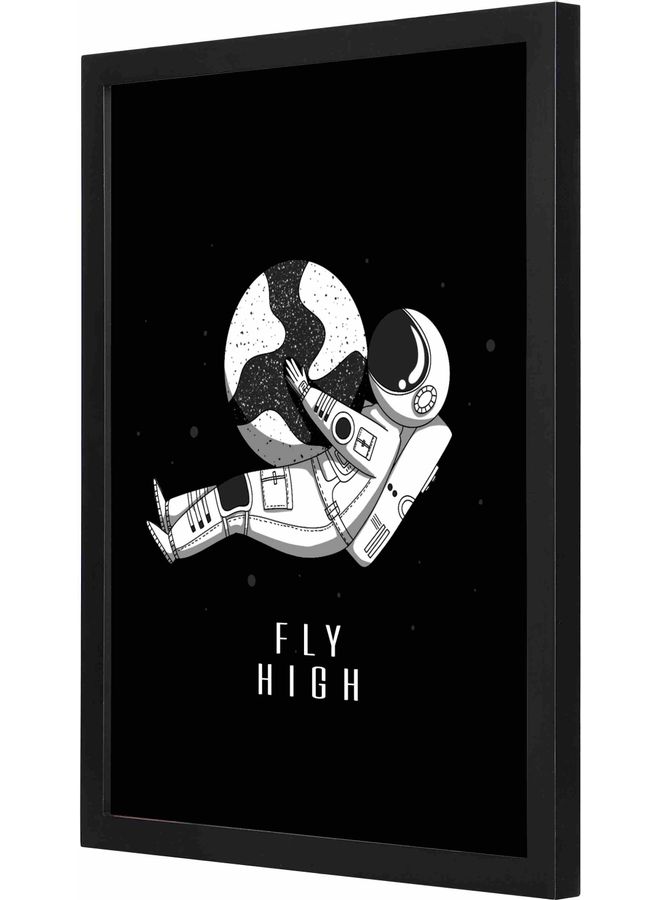 LOWHA Decorative Wall Art Framed Painting White/Black - Image 1