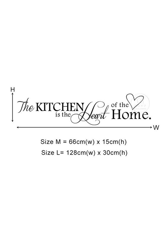 Kitchen Decorative Sticker Black 60x90cm 