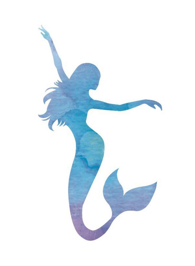 1- Piece Interesting Wall Sticker Blue 60 X 90cm 