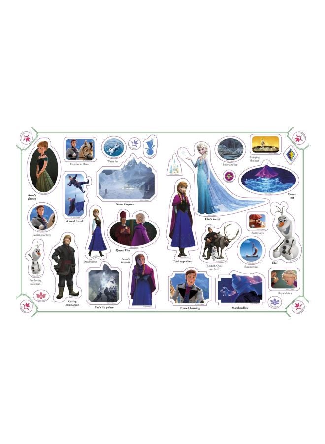 Disney FROZEN - Ultimate Sticker Book Paperback English by Lauren Nesworthy - 07-July-2015 - Image 1