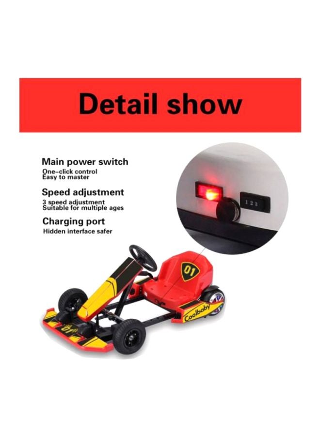 Cool Baby Crazy Drift Electric Racing Car DP10-SSA02 Red 84.5x60x33cm - Image 3