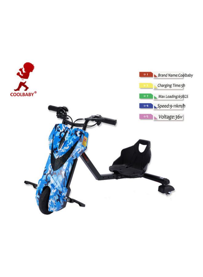 Cool Baby Kids Electrical Scooter 360 Degree Drift Multicolour - Image 3