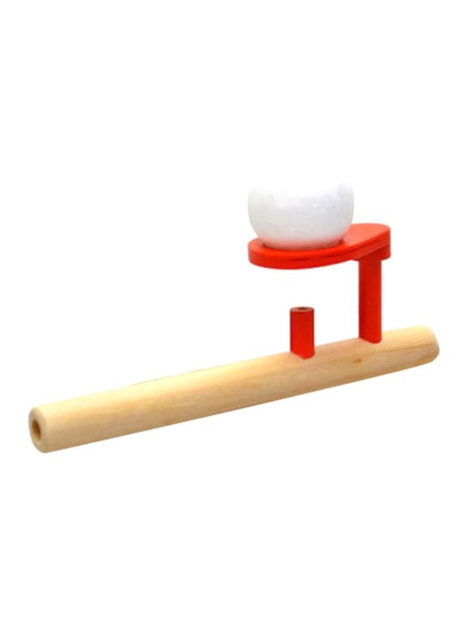 Beauenty 2-Piece Wooden Blowing Ball Game Toys Set 15x4cm - Image 1