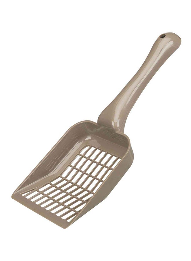 تريكسي مغرفة كبيرة للتخلص من مخلفات القطط بني Medium