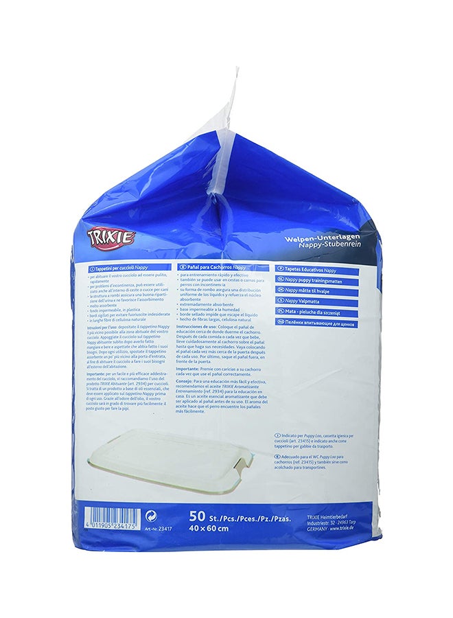 Trixie 50-Piece Of Nappy Puppy Pad Multicolour 40x60cm - Image 3