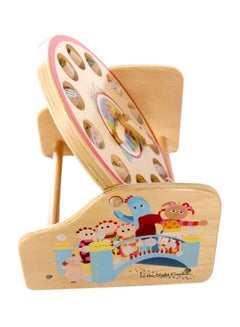 AGD Educational Early Learning Wooden Clock 25x30x25cm  - Image 2