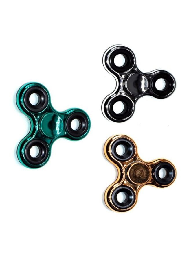 Cool Baby 3-Piece Stainless Steel Fidget Spinner Set 6.5x0.65x6.5cm - Image 5