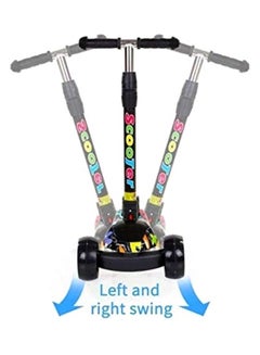 Cool Baby Mulit-Functional 3-Wheel Kick Adjustable Scooter With Light And Music, 3+ Years 27x60x20cm  - Image 4