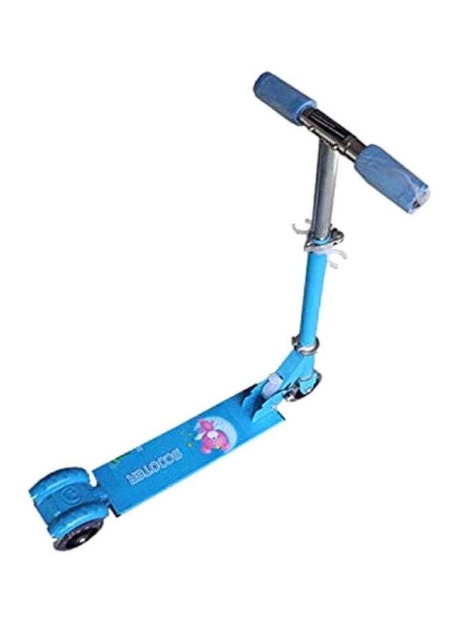 Cool Baby Adjustable Height Kick 3 Wheel Scooter 508PBLQQA04 Blue 75x35x10cm - Image 2