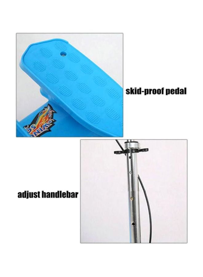 Cool Baby Folding Portable Two Pedal Scooter Blue 70x35x70cm - Image 2