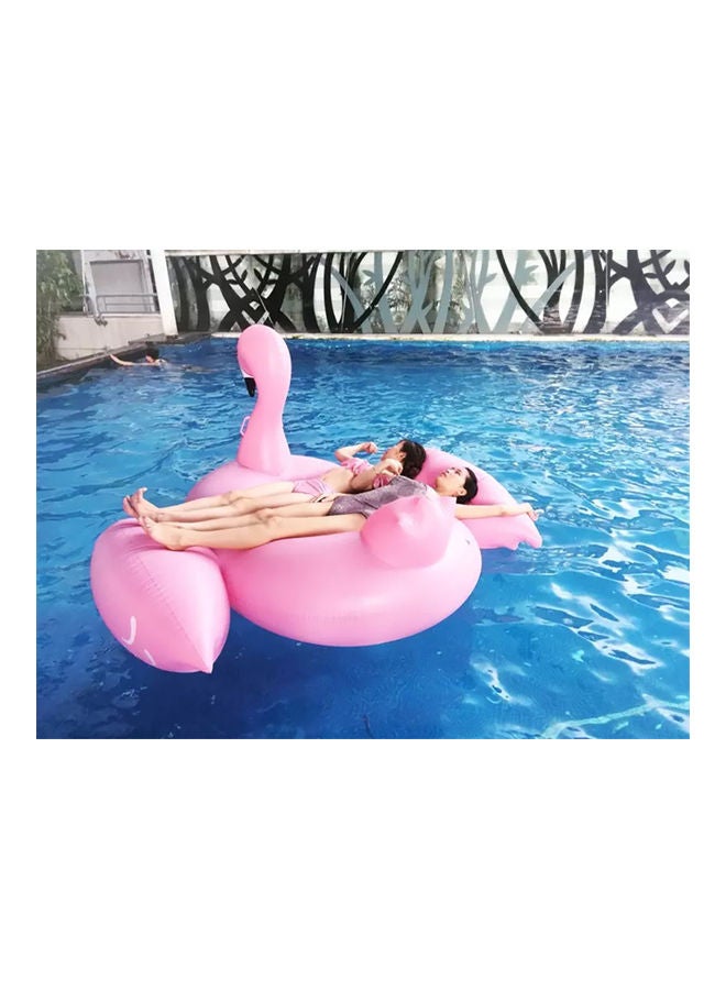 Inflatable Flamingo Pool Float  - Image 2